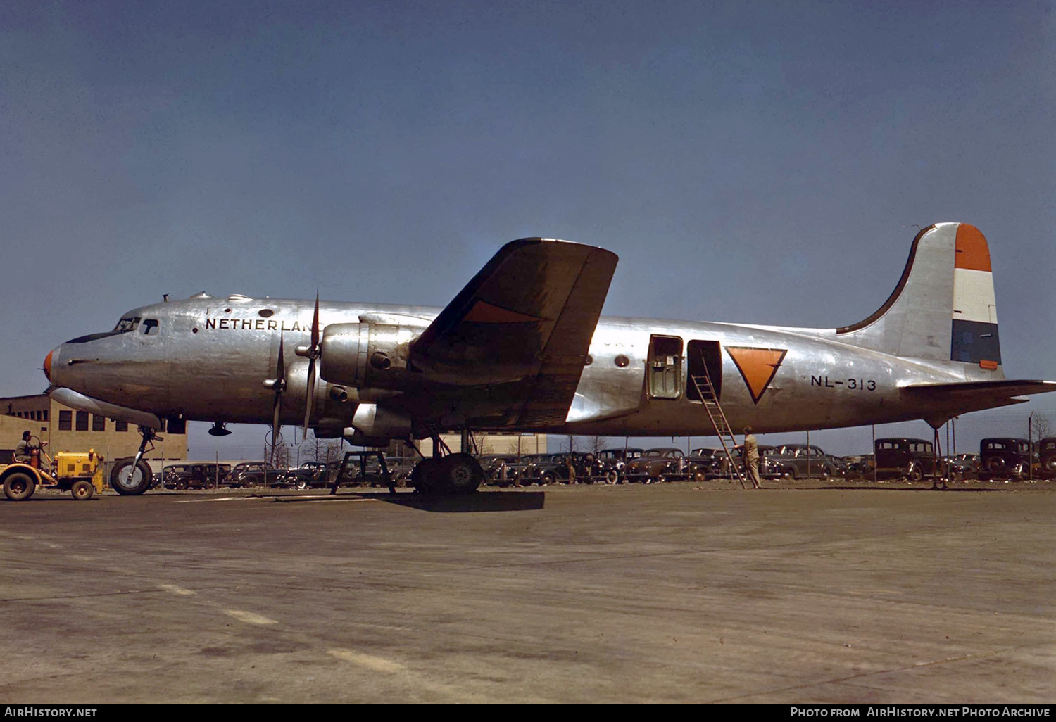 Aircraft Photo of NL-313 | Douglas C-54A Skymaster | Netherlands Government Air Transport | AirHistory.net #408646