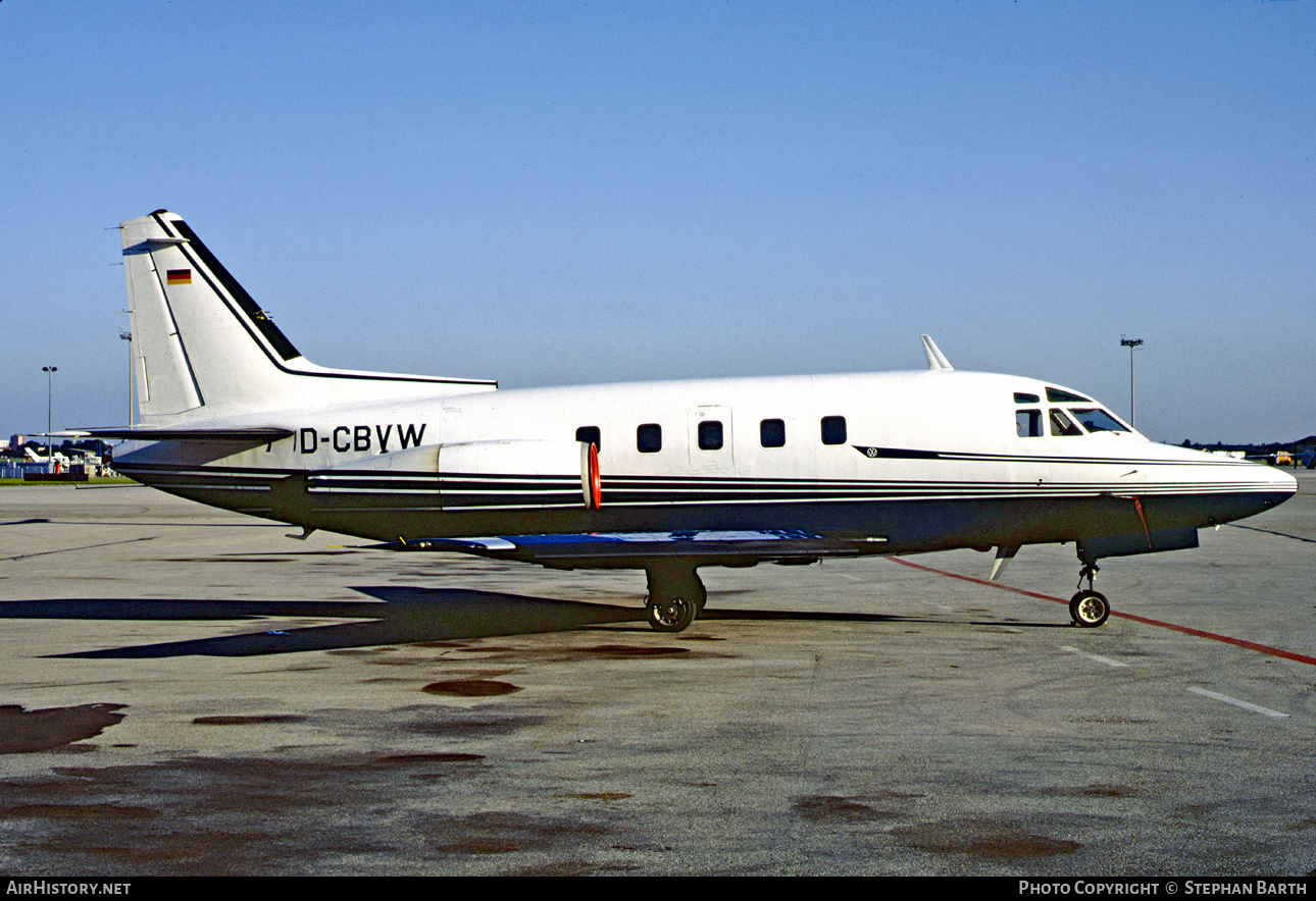 Aircraft Photo of D-CBVW | North American Rockwell NA-380 Sabreliner 75A | Volkswagen | AirHistory.net #408647