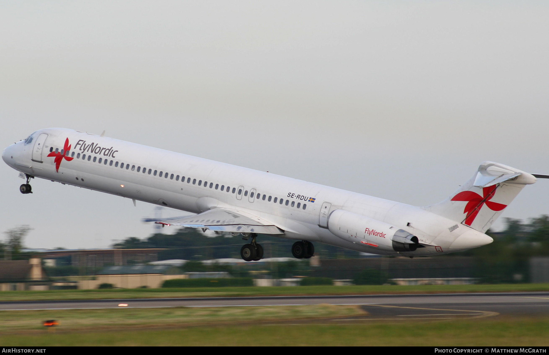 Aircraft Photo of SE-RDU | McDonnell Douglas MD-82 (DC-9-82) | FlyNordic | AirHistory.net #408648