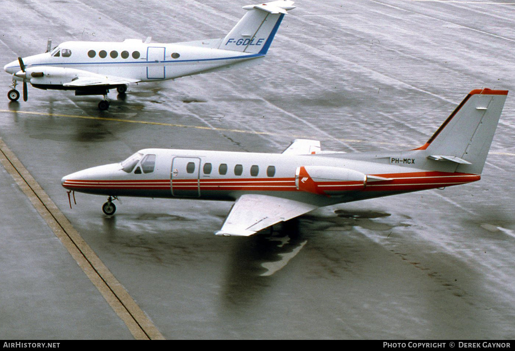 Aircraft Photo of PH-MCX | Cessna 550 Citation II | Martinair | AirHistory.net #408671