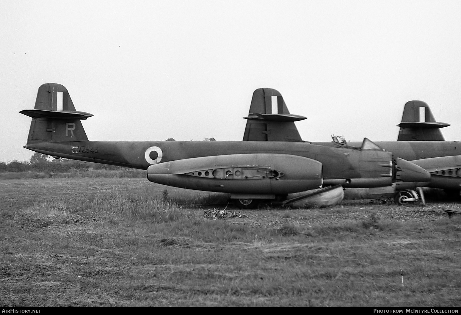 Aircraft Photo of VZ546 | Gloster Meteor F8 | UK - Air Force | AirHistory.net #408683