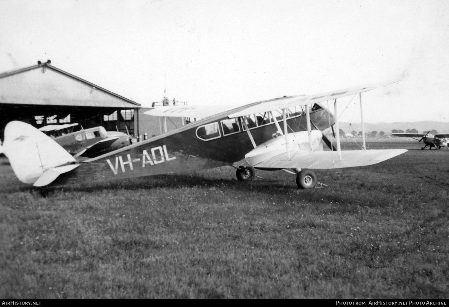 Aircraft Photo of VH-AOL | De Havilland D.H. 84A Dragon 3 | Royal Newcastle Aero Club | AirHistory.net #408693