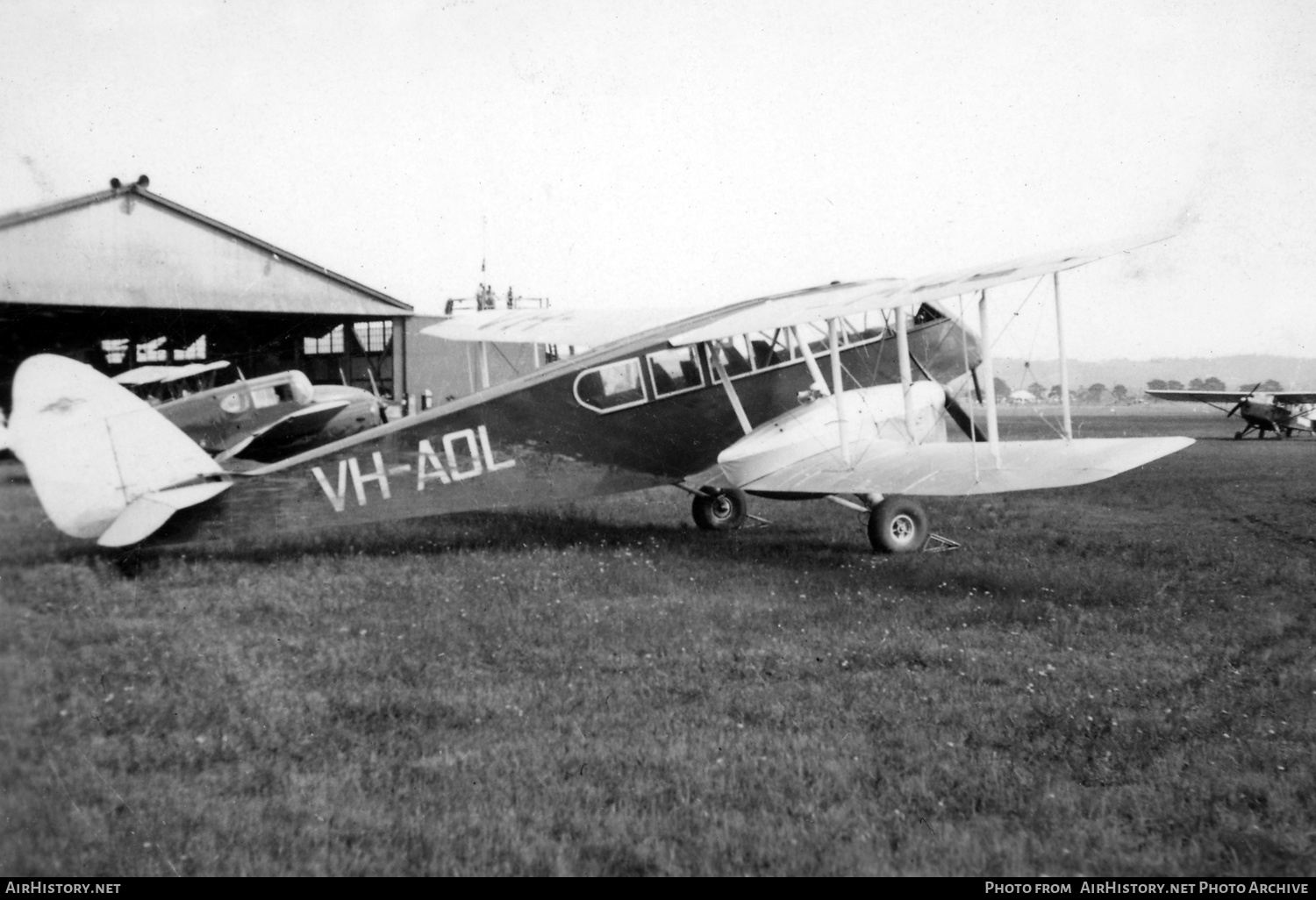Aircraft Photo of VH-AOL | De Havilland D.H. 84A Dragon 3 | Royal Newcastle Aero Club | AirHistory.net #408693