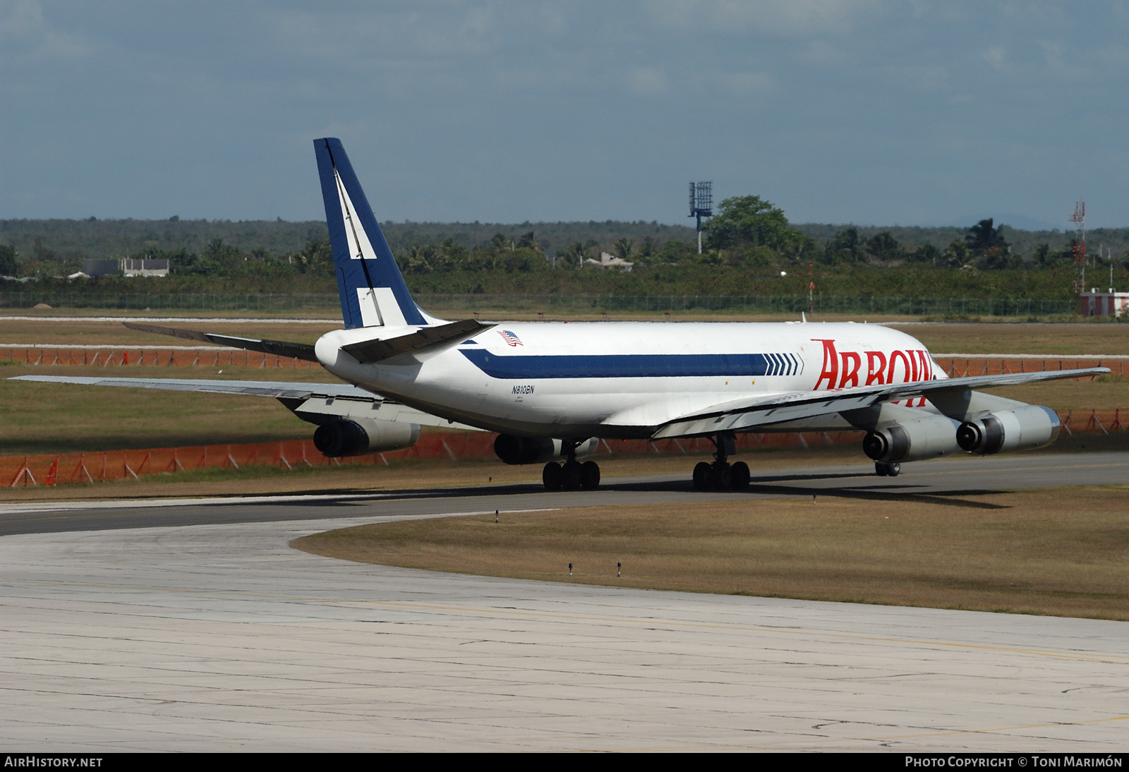 Aircraft Photo of N810BN | McDonnell Douglas DC-8-62AF | Arrow Air | AirHistory.net #408697