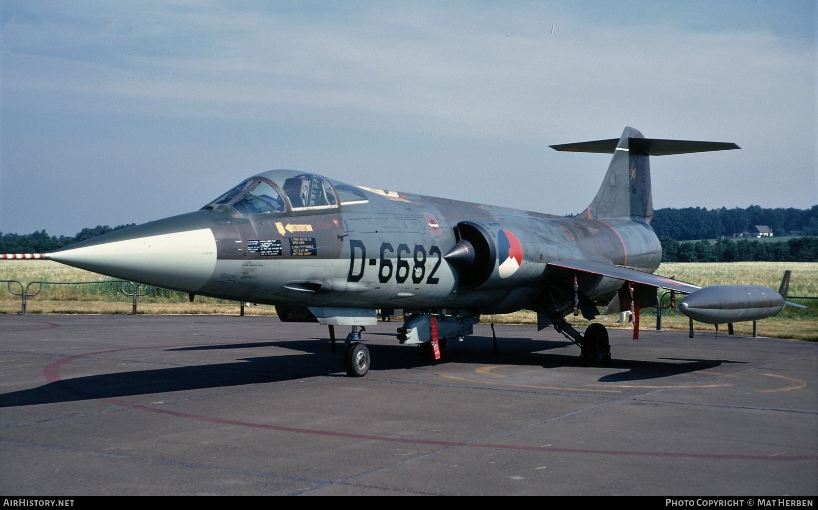 Aircraft Photo of D-6682 | Lockheed F-104G Starfighter | Netherlands - Air Force | AirHistory.net #408704