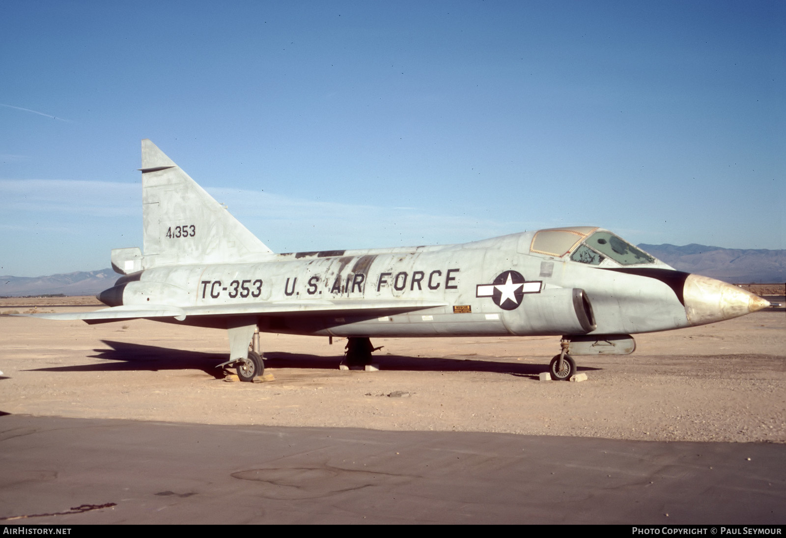 Aircraft Photo of 54-1353 / 41353 | Convair TF-102A Delta Dagger | USA - Air Force | AirHistory.net #408734