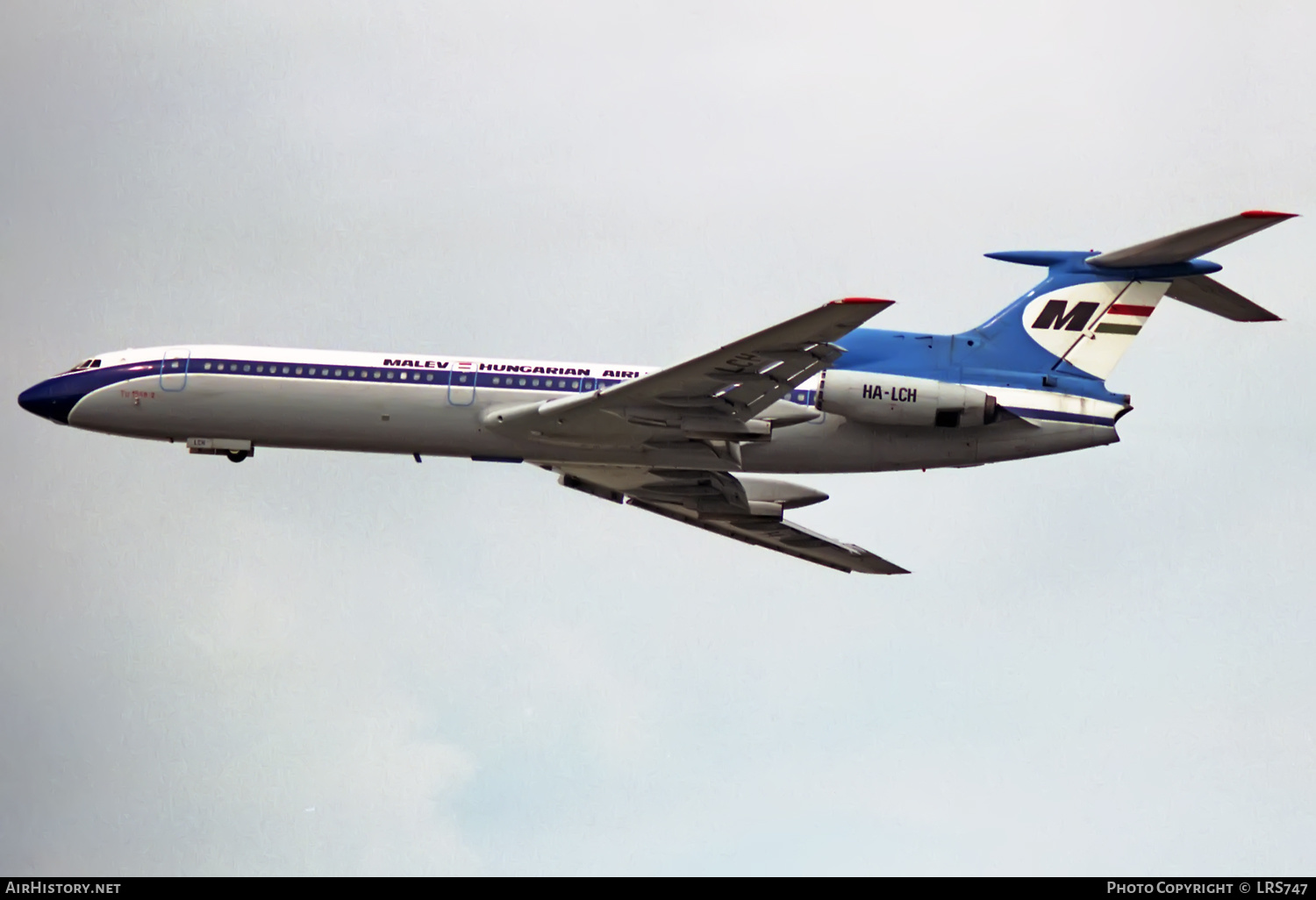 Aircraft Photo of HA-LCH | Tupolev Tu-154B-2 | Malév - Hungarian Airlines | AirHistory.net #408741