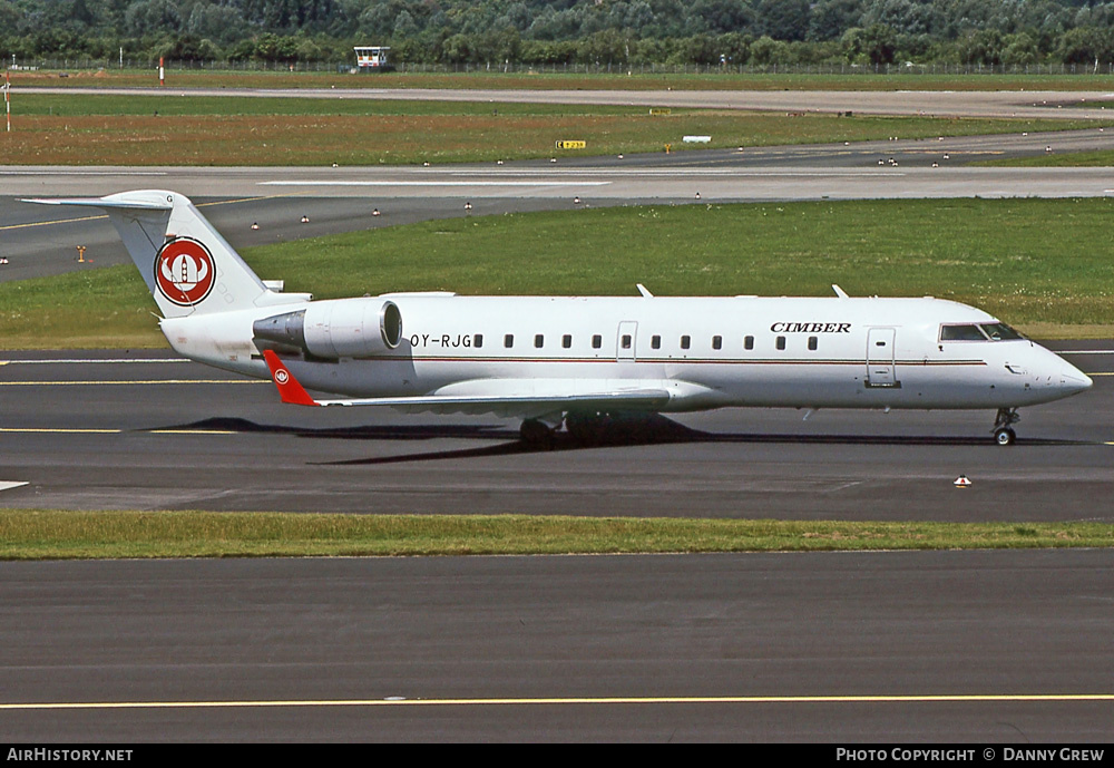 Aircraft Photo of OY-RJG | Canadair CRJ-200LR (CL-600-2B19) | Cimber Air | AirHistory.net #408753