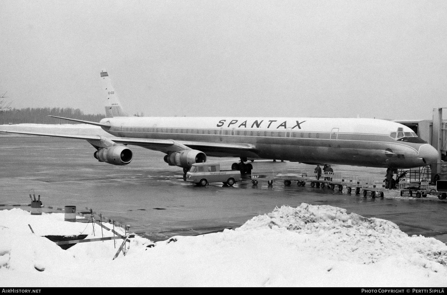 Aircraft Photo of EC-CCG | McDonnell Douglas DC-8-61CF | Spantax | AirHistory.net #408761
