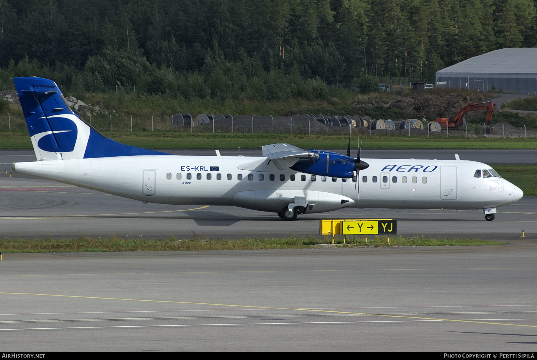 Aircraft Photo of ES-KRL | ATR ATR-72-201 | Aero Airlines | AirHistory.net #408762