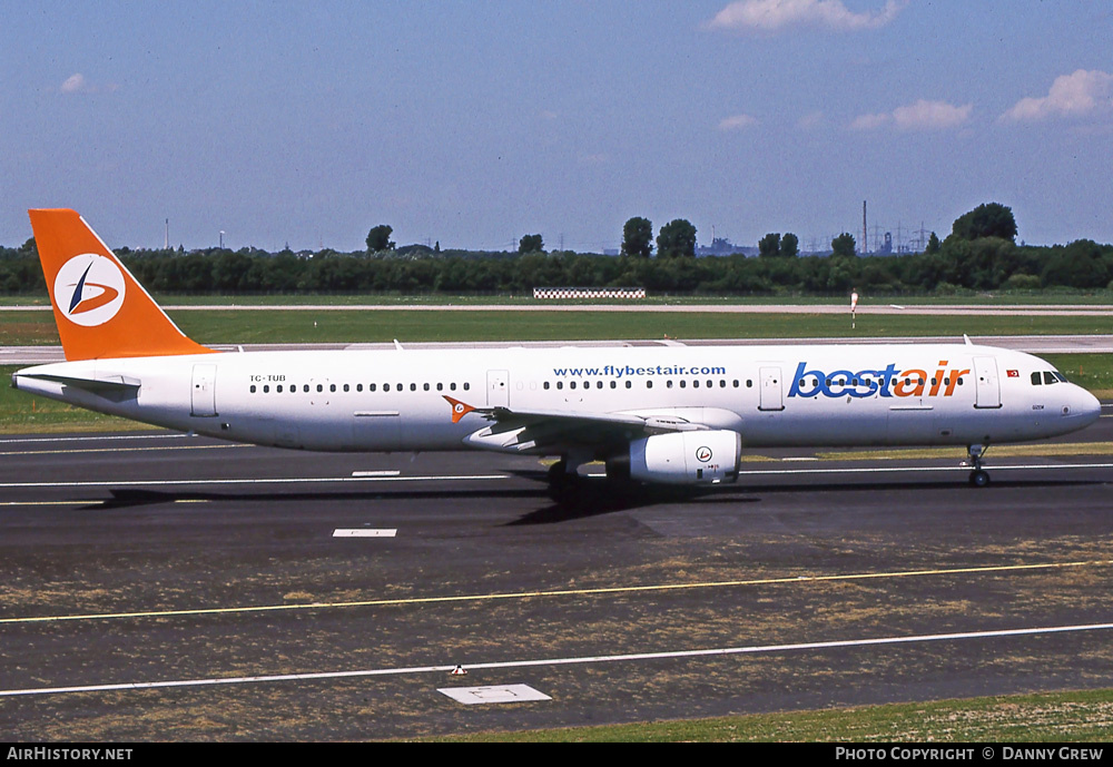 Aircraft Photo of TC-TUB | Airbus A321-131 | Bestair | AirHistory.net #408763
