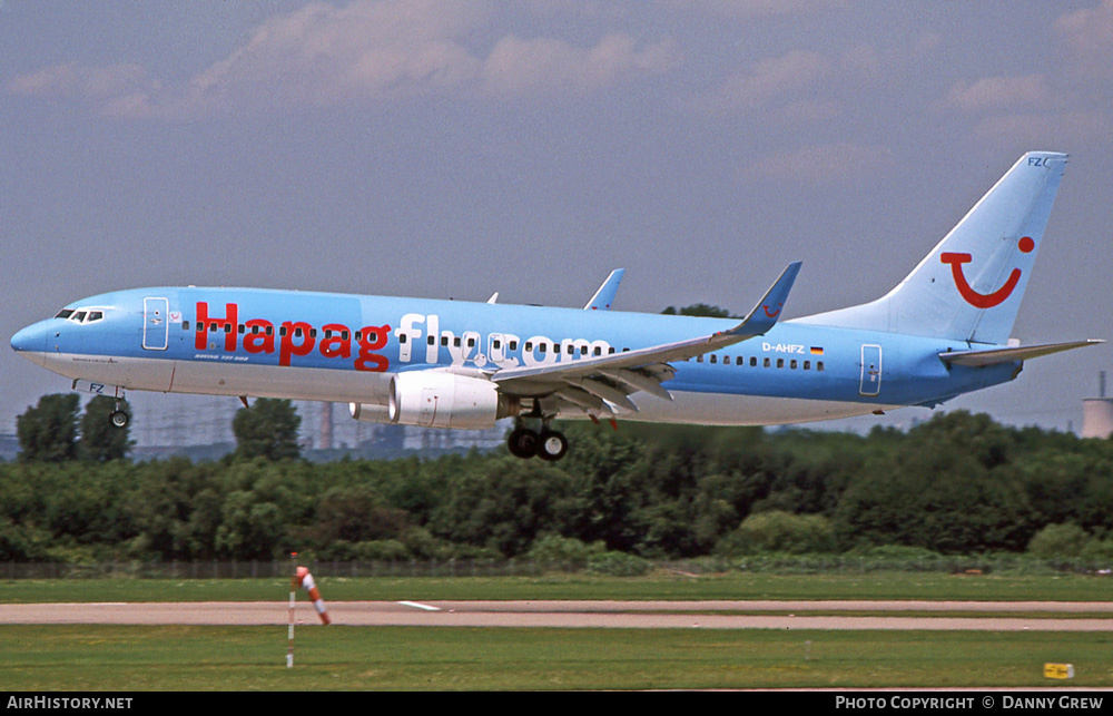 Aircraft Photo of D-AHFZ | Boeing 737-8K5 | Hapagfly | AirHistory.net #408767