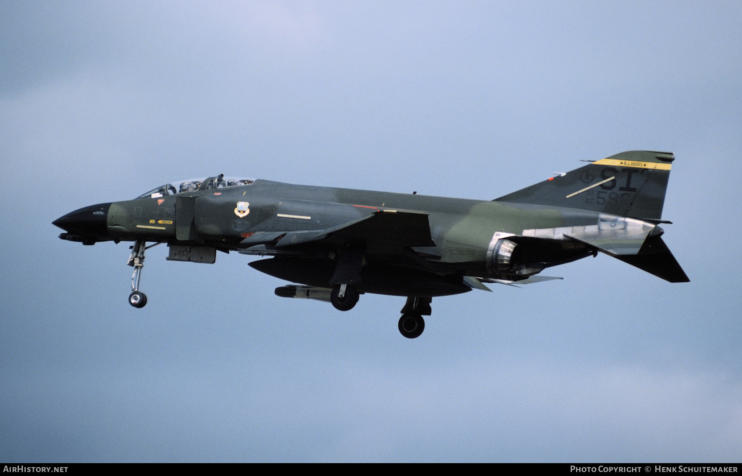 Aircraft Photo of 66-7596 / AF66-596 | McDonnell Douglas F-4D Phantom II | USA - Air Force | AirHistory.net #408778