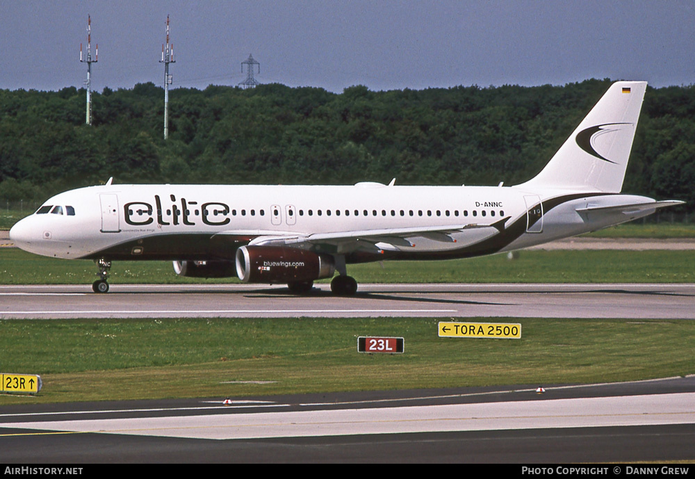 Aircraft Photo of D-ANNC | Airbus A320-232 | Elite Aviation | AirHistory.net #408794