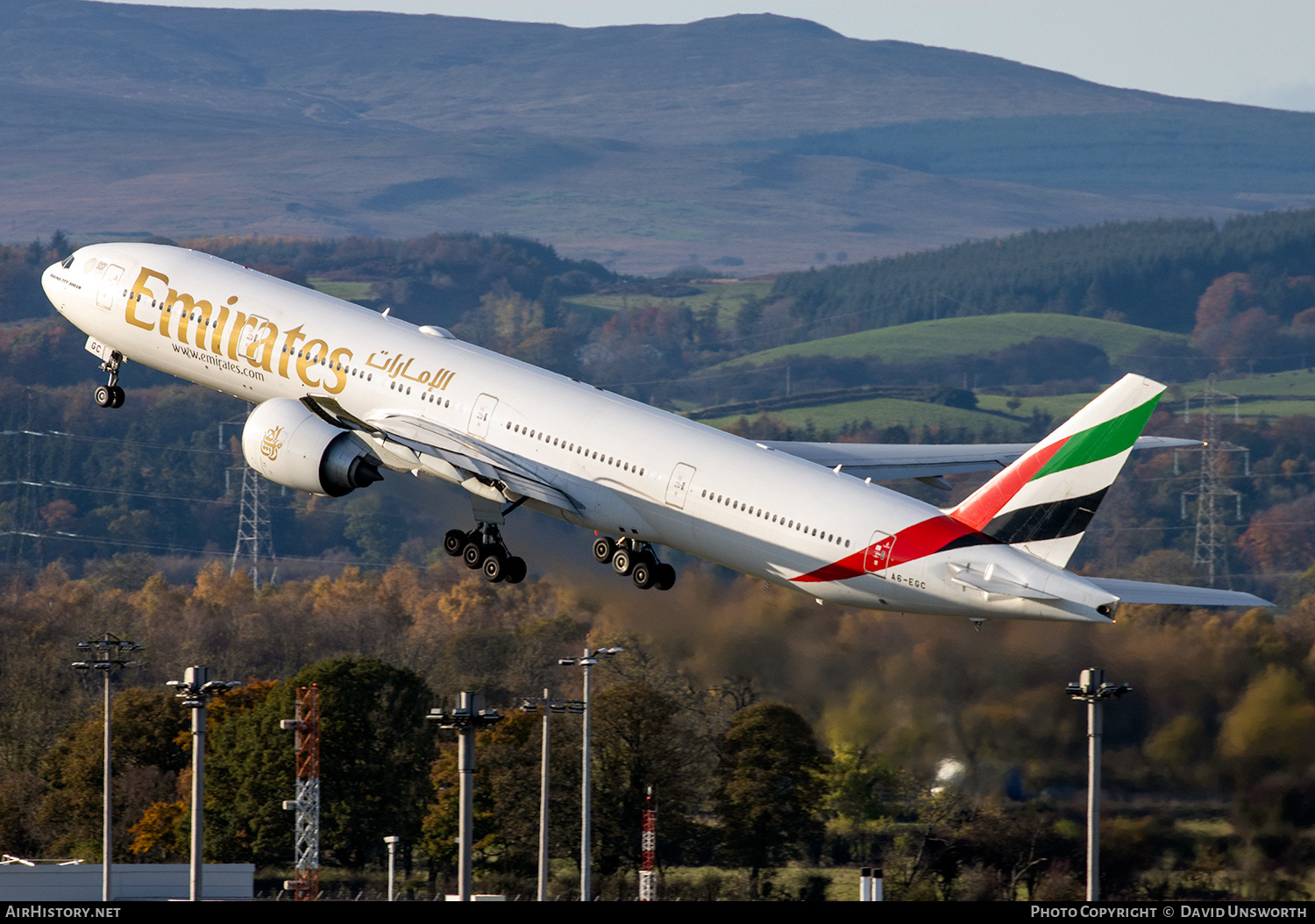 Aircraft Photo of A6-EGC | Boeing 777-31H/ER | Emirates | AirHistory.net #408805