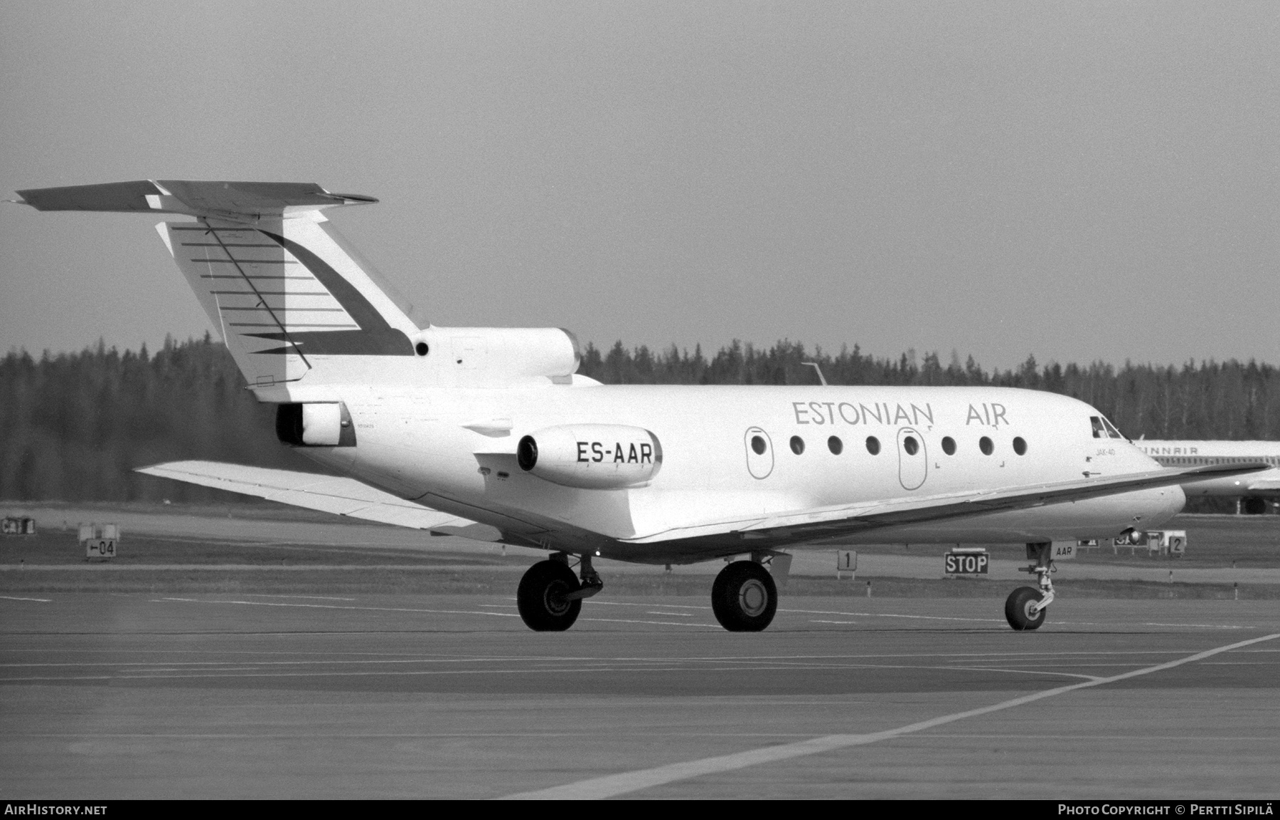 Aircraft Photo of ES-AAR | Yakovlev Yak-40 | Estonian Air | AirHistory.net #408852