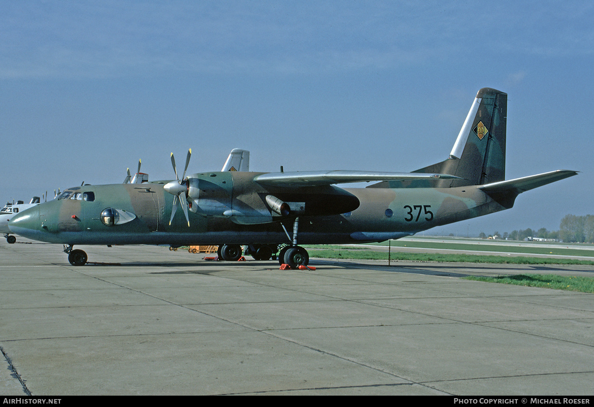 Aircraft Photo of 375 | Antonov An-26S | East Germany - Air Force | AirHistory.net #408857