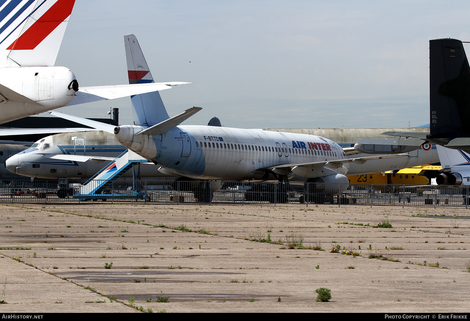 Aircraft Photo of F-BTTD | Dassault Mercure 100 | Air Inter | AirHistory.net #408891