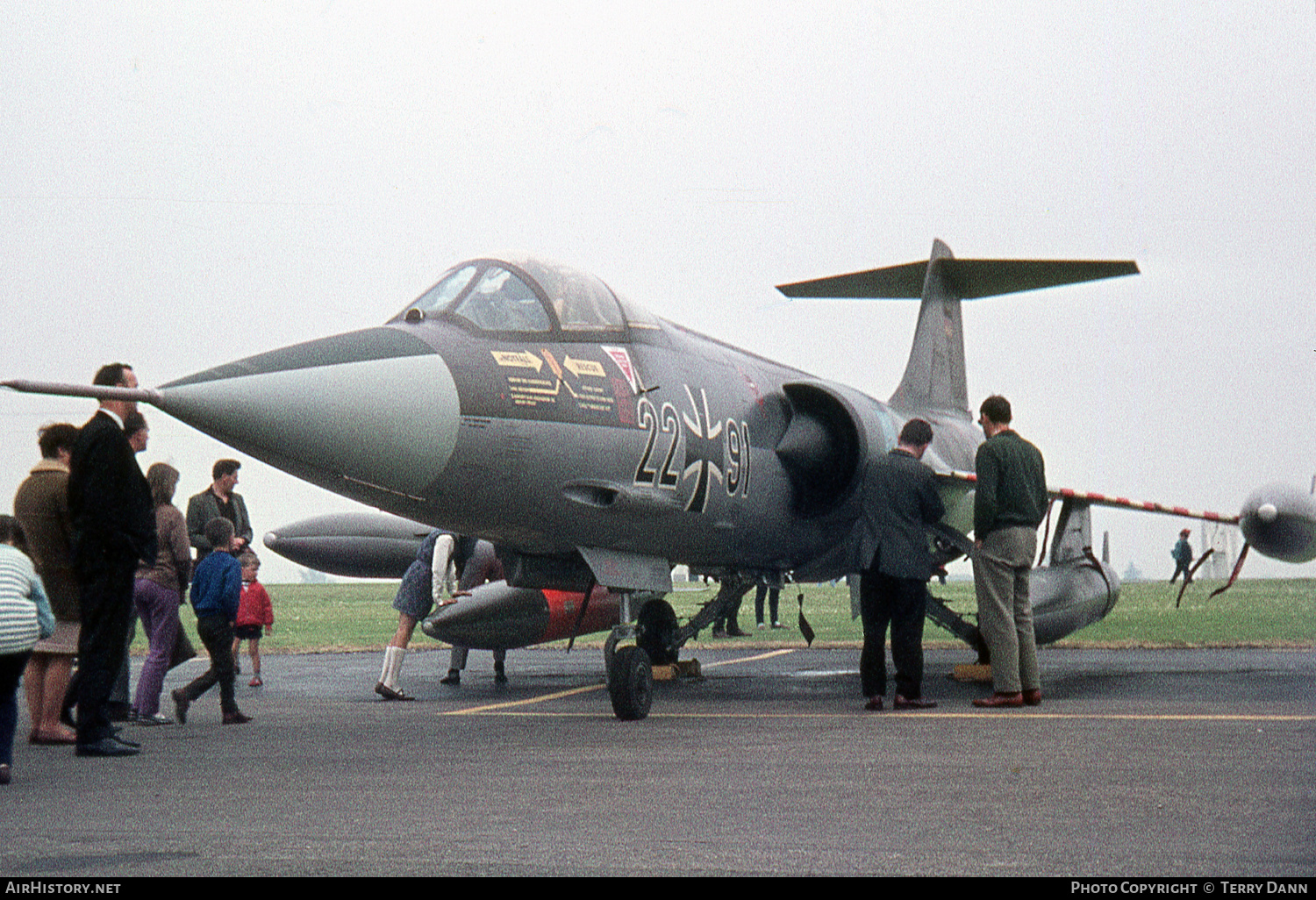 Aircraft Photo of 2291 | Lockheed F-104G Starfighter | Germany - Air Force | AirHistory.net #408896