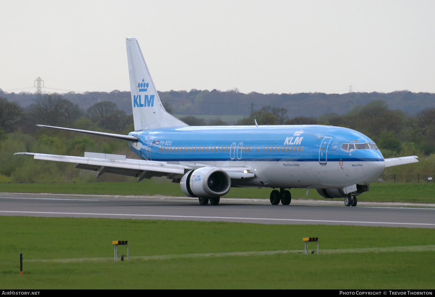 Aircraft Photo of PH-BDU | Boeing 737-406 | KLM - Royal Dutch Airlines | AirHistory.net #408915