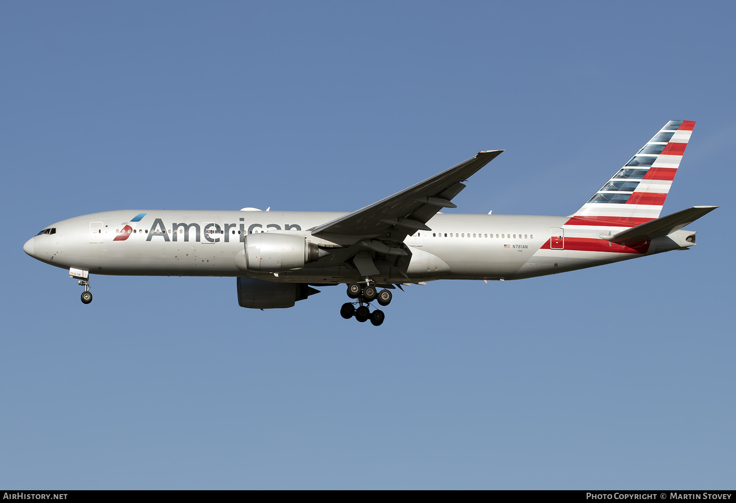 Aircraft Photo of N781AN | Boeing 777-223/ER | AirHistory.net #408923