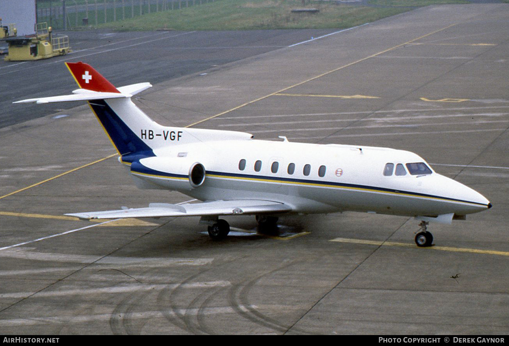 Aircraft Photo of HB-VGF | British Aerospace HS-125-700B | AirHistory.net #408930