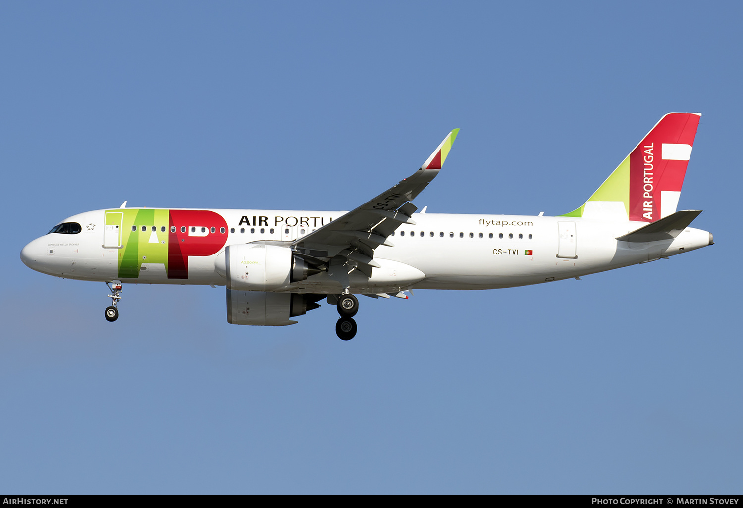Aircraft Photo of CS-TVI | Airbus A320-251N | TAP Air Portugal | AirHistory.net #408939