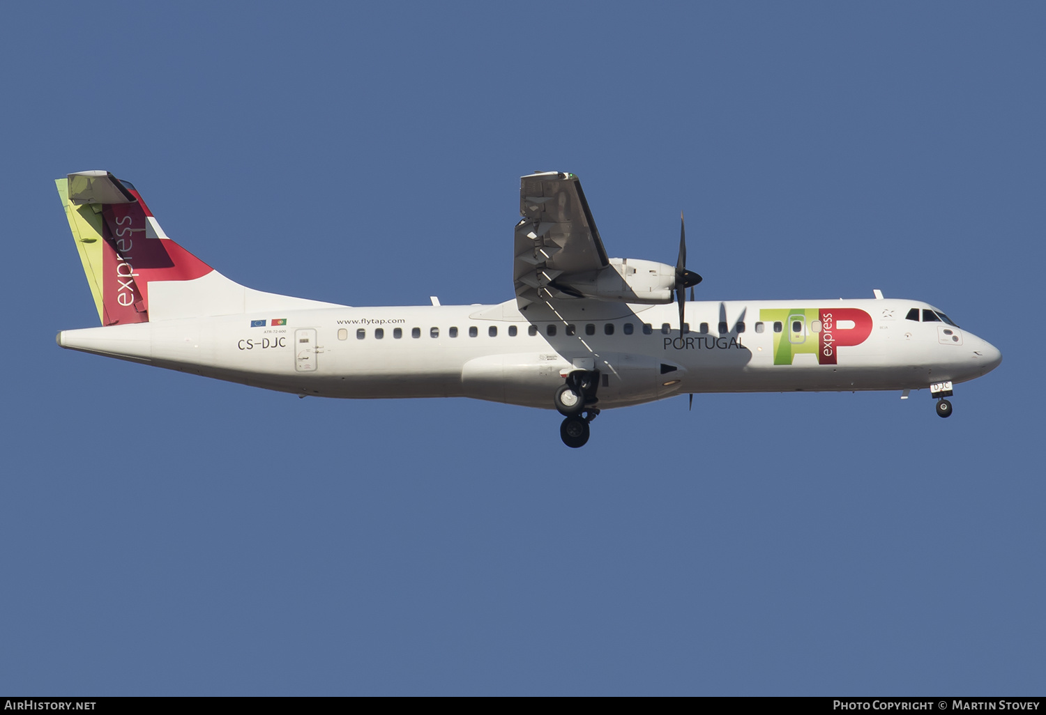Aircraft Photo of CS-DJC | ATR ATR-72-600 (ATR-72-212A) | TAP Portugal Express | AirHistory.net #408944