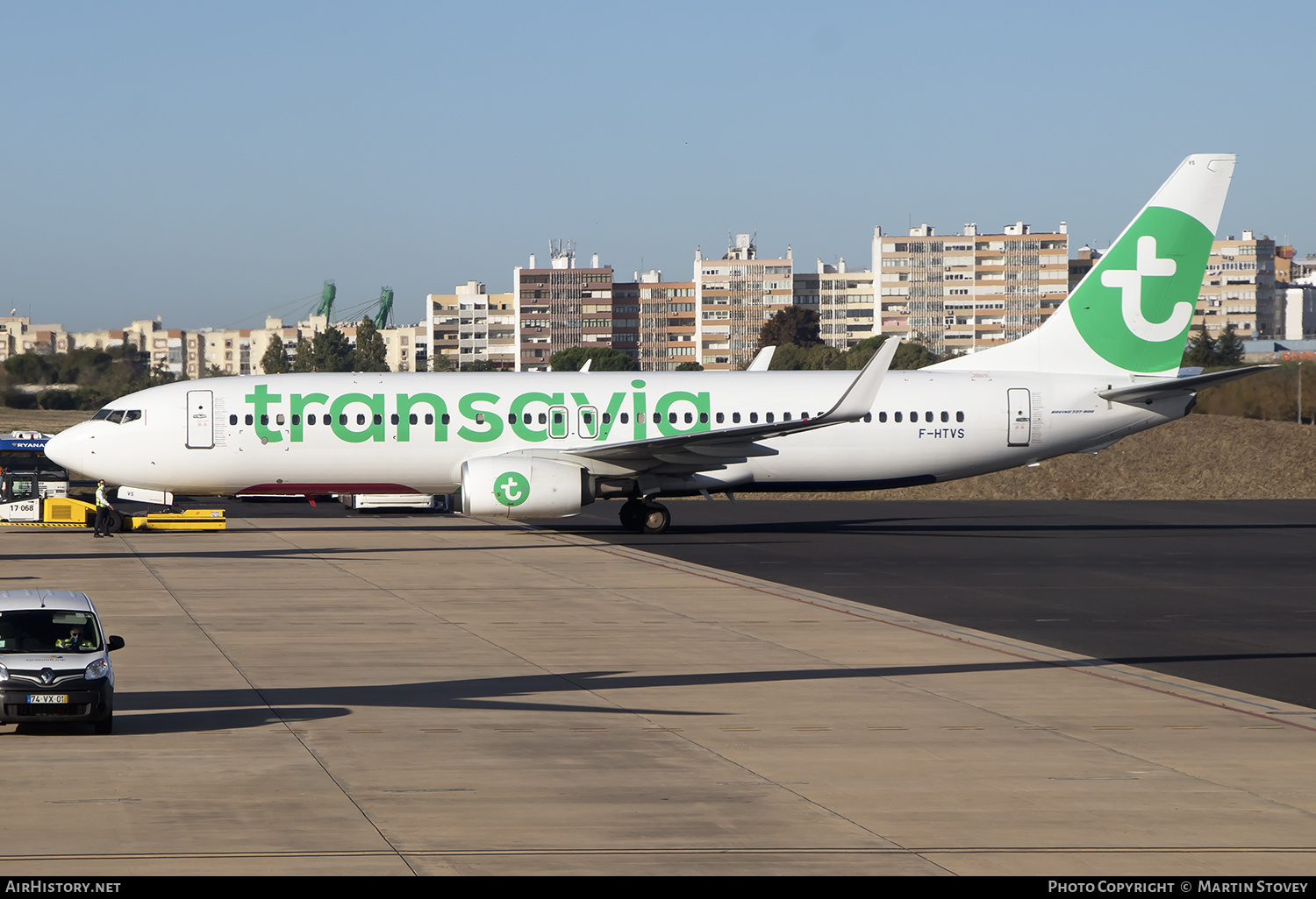 Aircraft Photo of F-HTVS | Boeing 737-86J | Transavia | AirHistory.net #408946