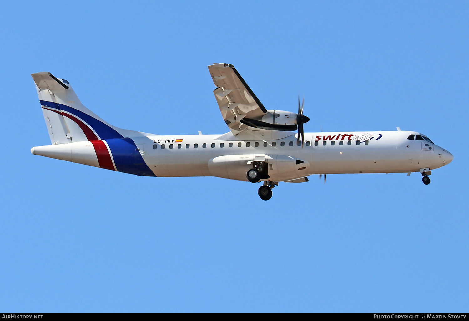 Aircraft Photo of EC-MIY | ATR ATR-72-500 (ATR-72-212A) | Swiftair | AirHistory.net #408947