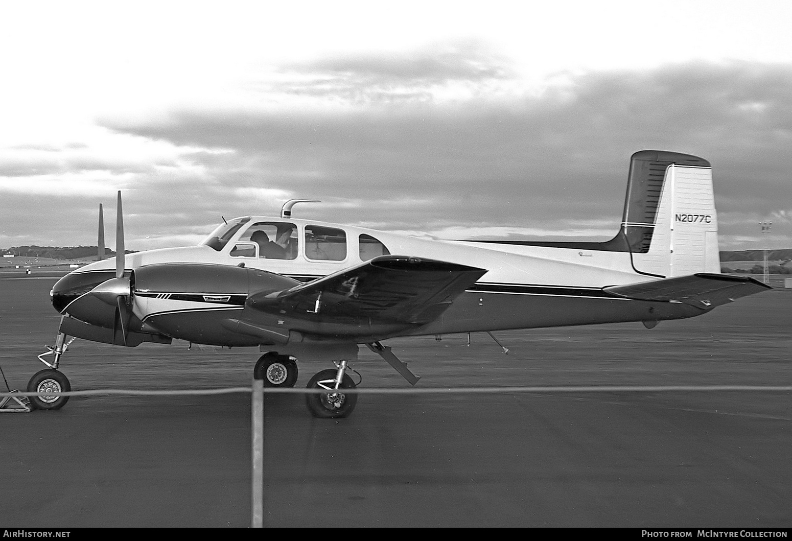 Aircraft Photo of N2077C | Beech G50 Twin Bonanza | AirHistory.net #408949