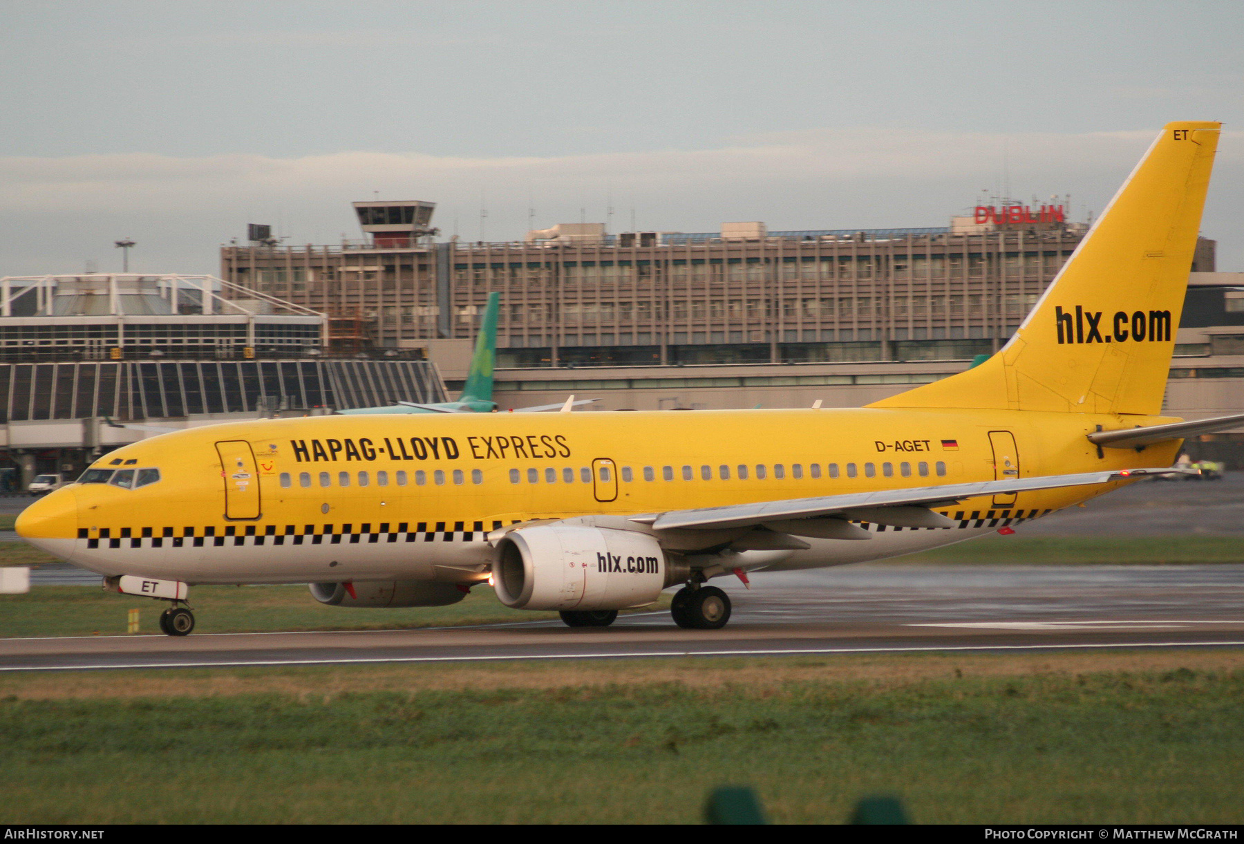 Aircraft Photo of D-AGET | Boeing 737-75B | Hapag-Lloyd Express | AirHistory.net #408961