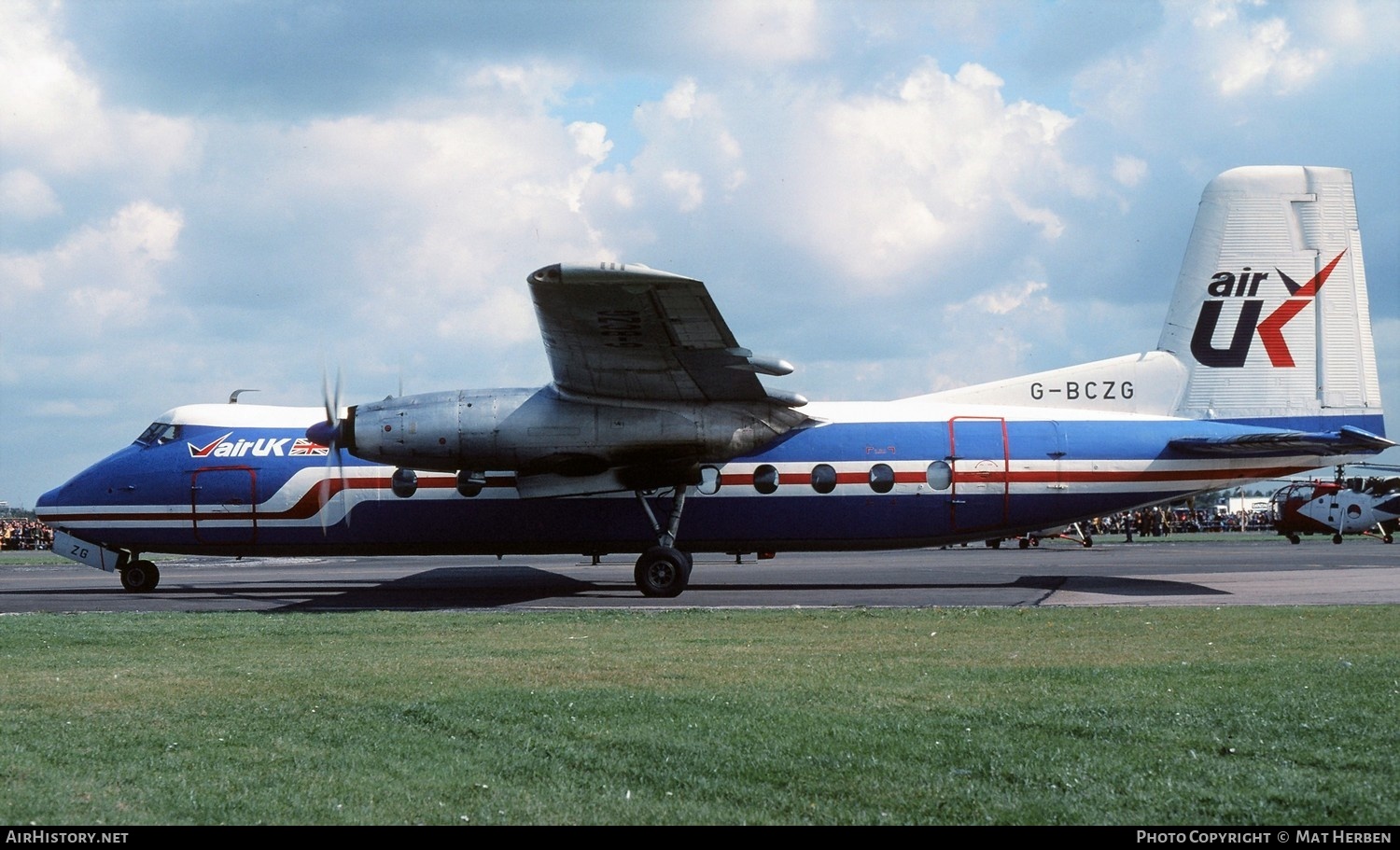 Aircraft Photo of G-BCZG | Handley Page HPR-7 Herald 202 | Air UK | AirHistory.net #408964