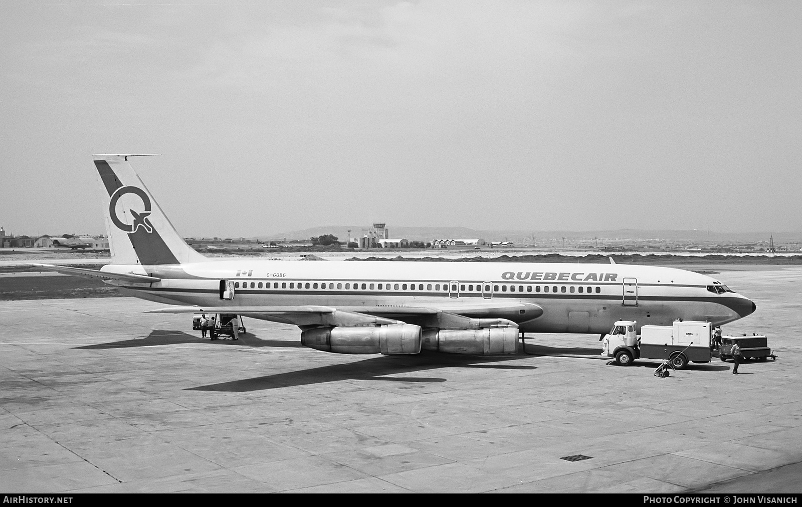 Aircraft Photo of C-GQBG | Boeing 707-123B | Quebecair | AirHistory.net #408974