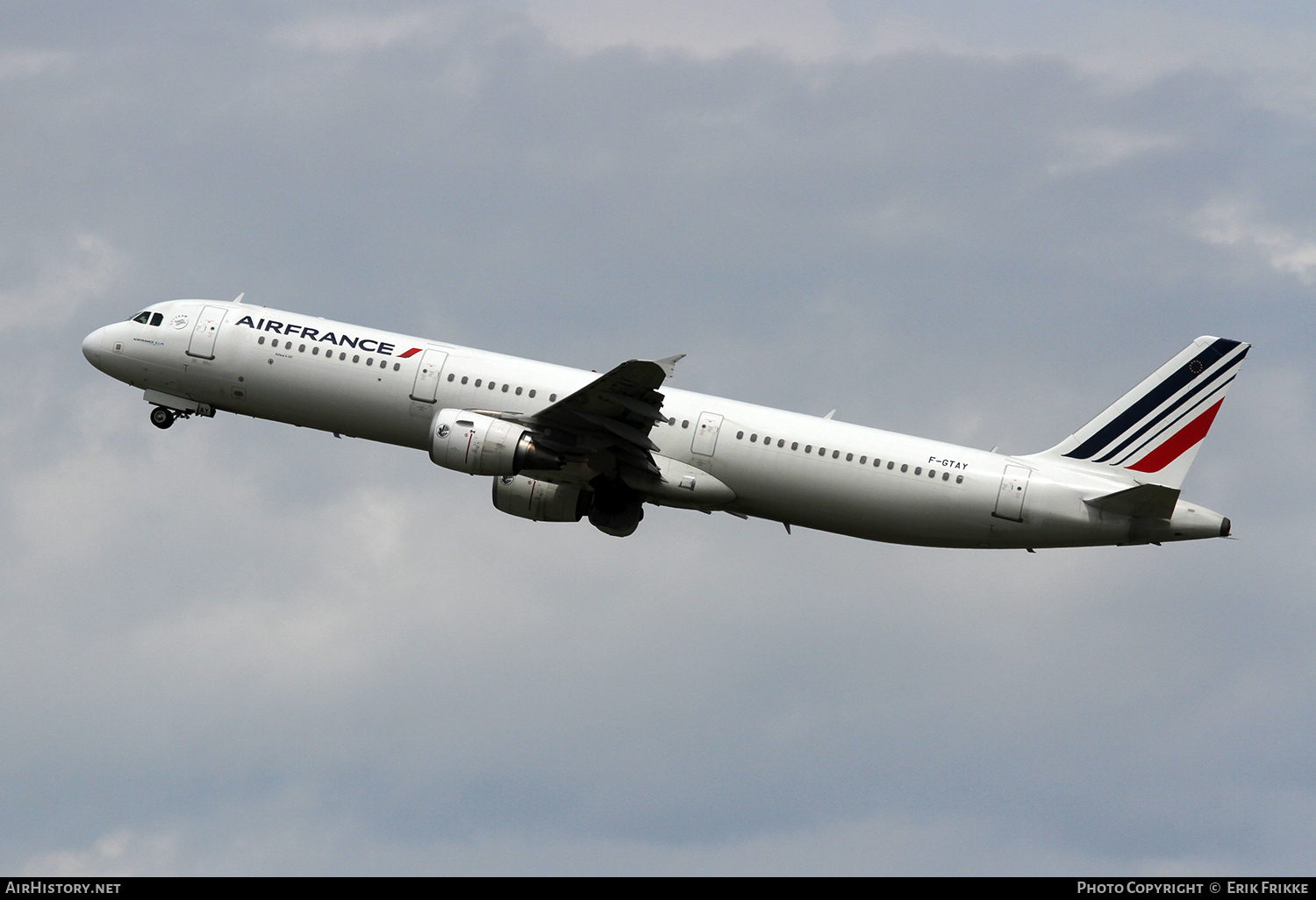 Aircraft Photo of F-GTAY | Airbus A321-212 | Air France | AirHistory.net #408986