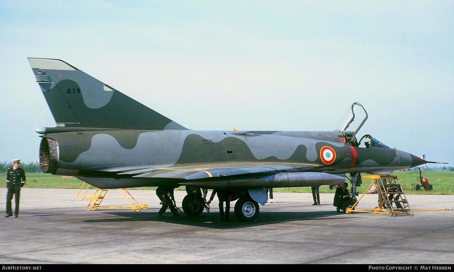 Aircraft Photo of 419 | Dassault Mirage IIIE | France - Air Force | AirHistory.net #408992