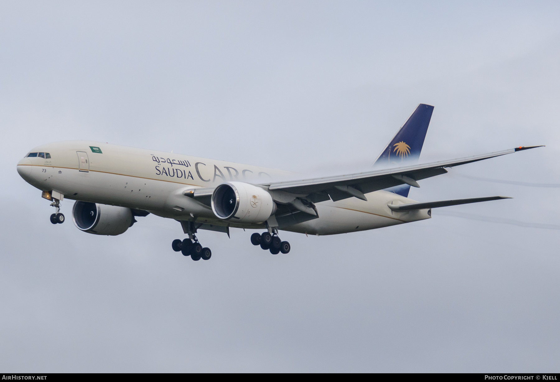 Aircraft Photo of HZ-AK73 | Boeing 777-FFG | Saudia - Saudi Arabian Airlines Cargo | AirHistory.net #408996