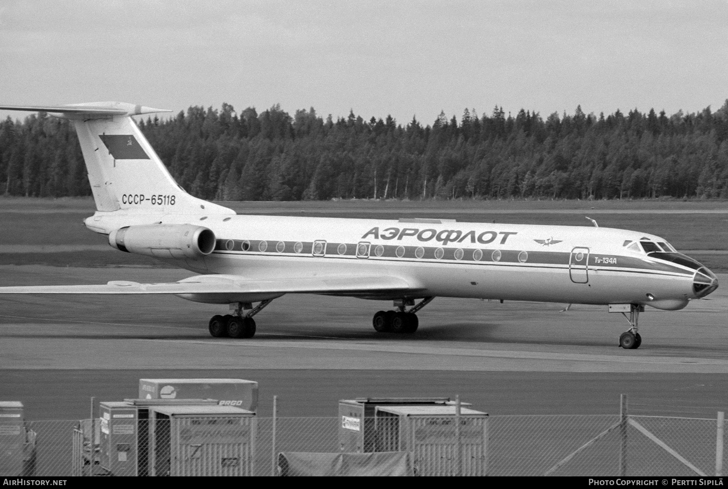Aircraft Photo of CCCP-65118 | Tupolev Tu-134A | Aeroflot | AirHistory.net #408999