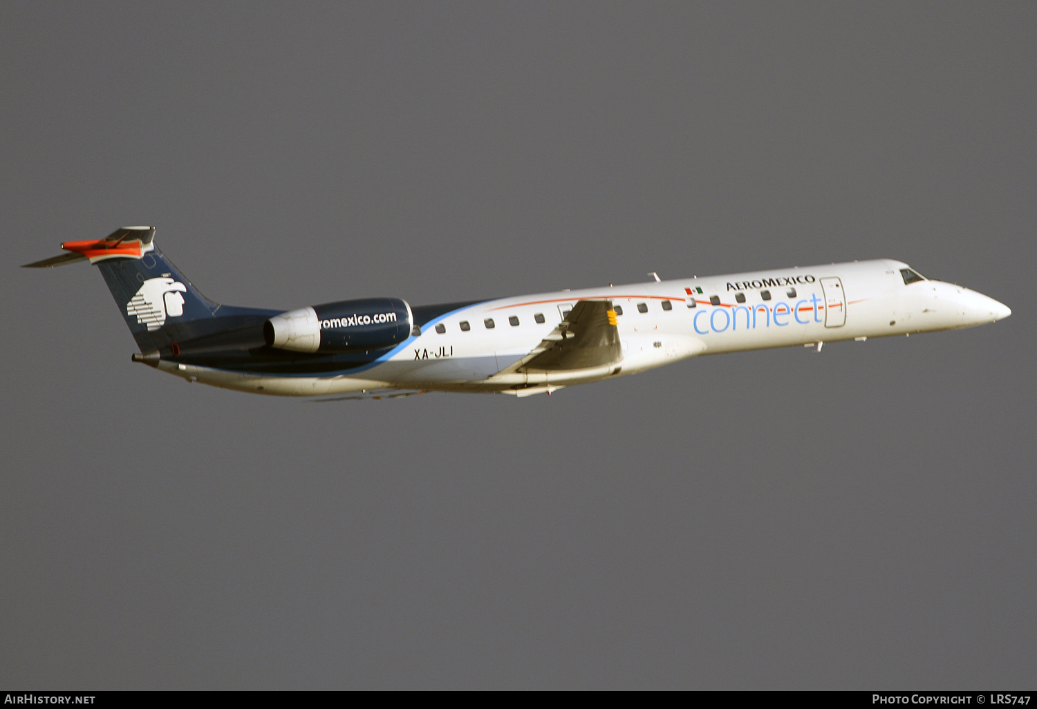 Aircraft Photo of XA-JLI | Embraer ERJ-145LR (EMB-145LR) | AeroMéxico Connect | AirHistory.net #409000