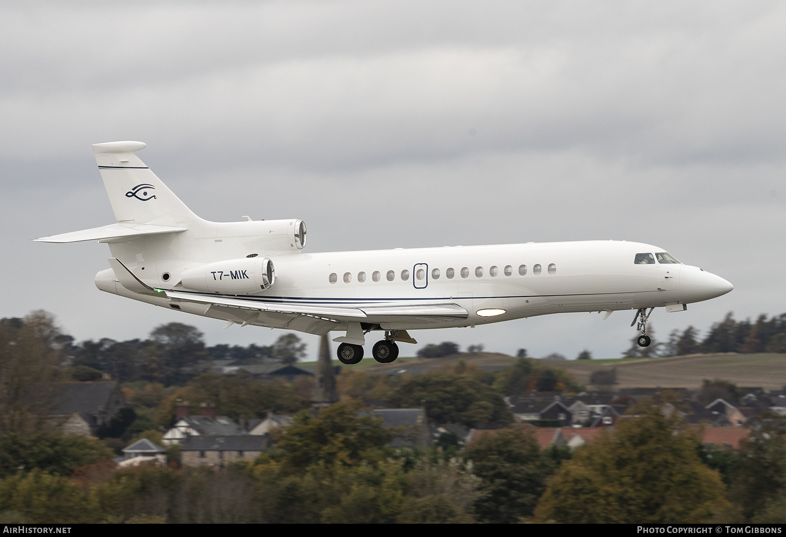 Aircraft Photo of T7-MIK | Dassault Falcon 8X | AirHistory.net #409003