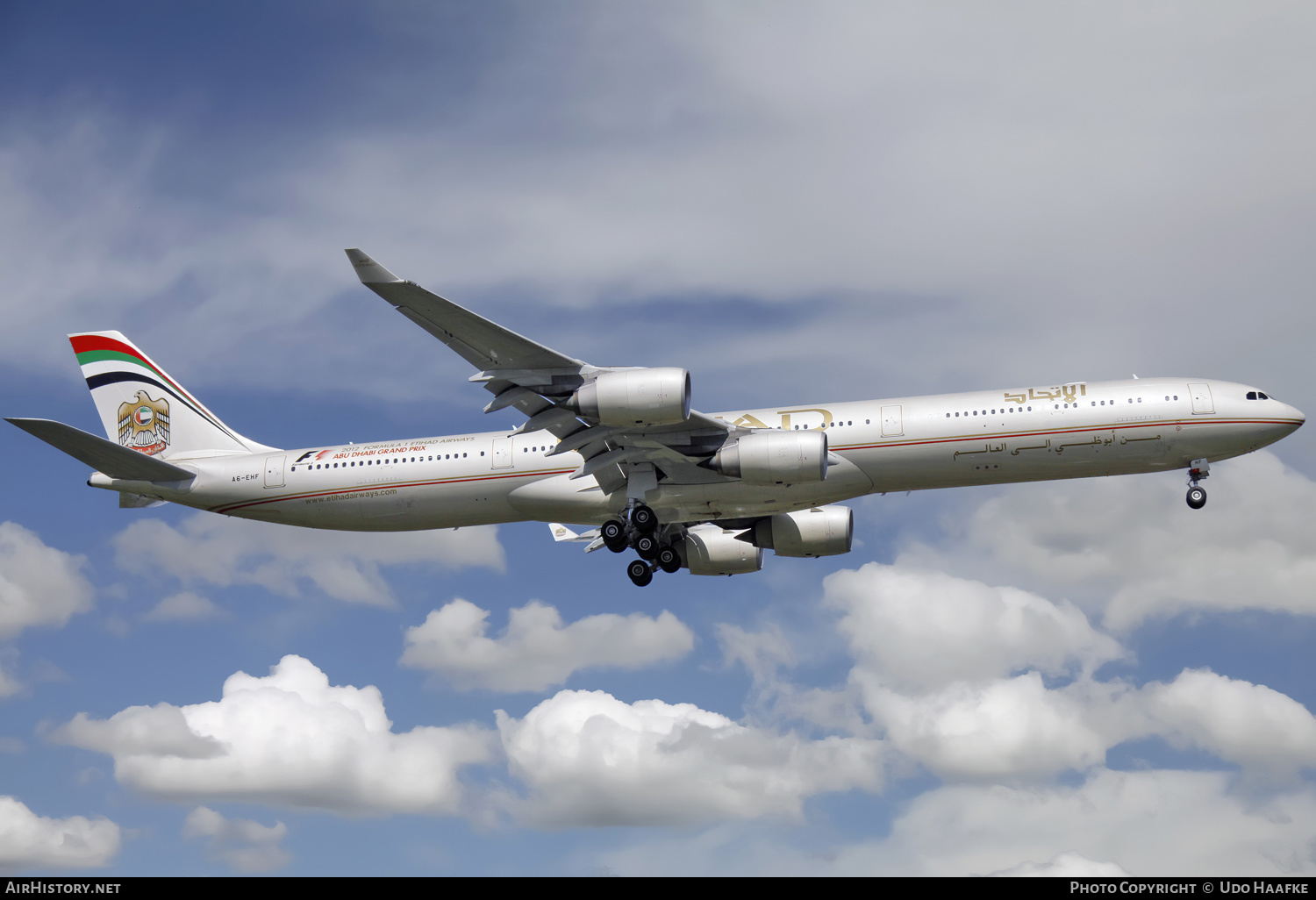 Aircraft Photo of A6-EHF | Airbus A340-642 | Etihad Airways | AirHistory.net #409004