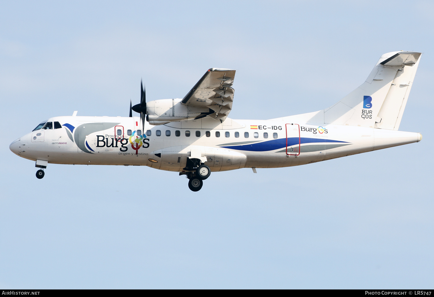 Aircraft Photo of EC-IDG | ATR ATR-42-300 | Aeronova | AirHistory.net #409006