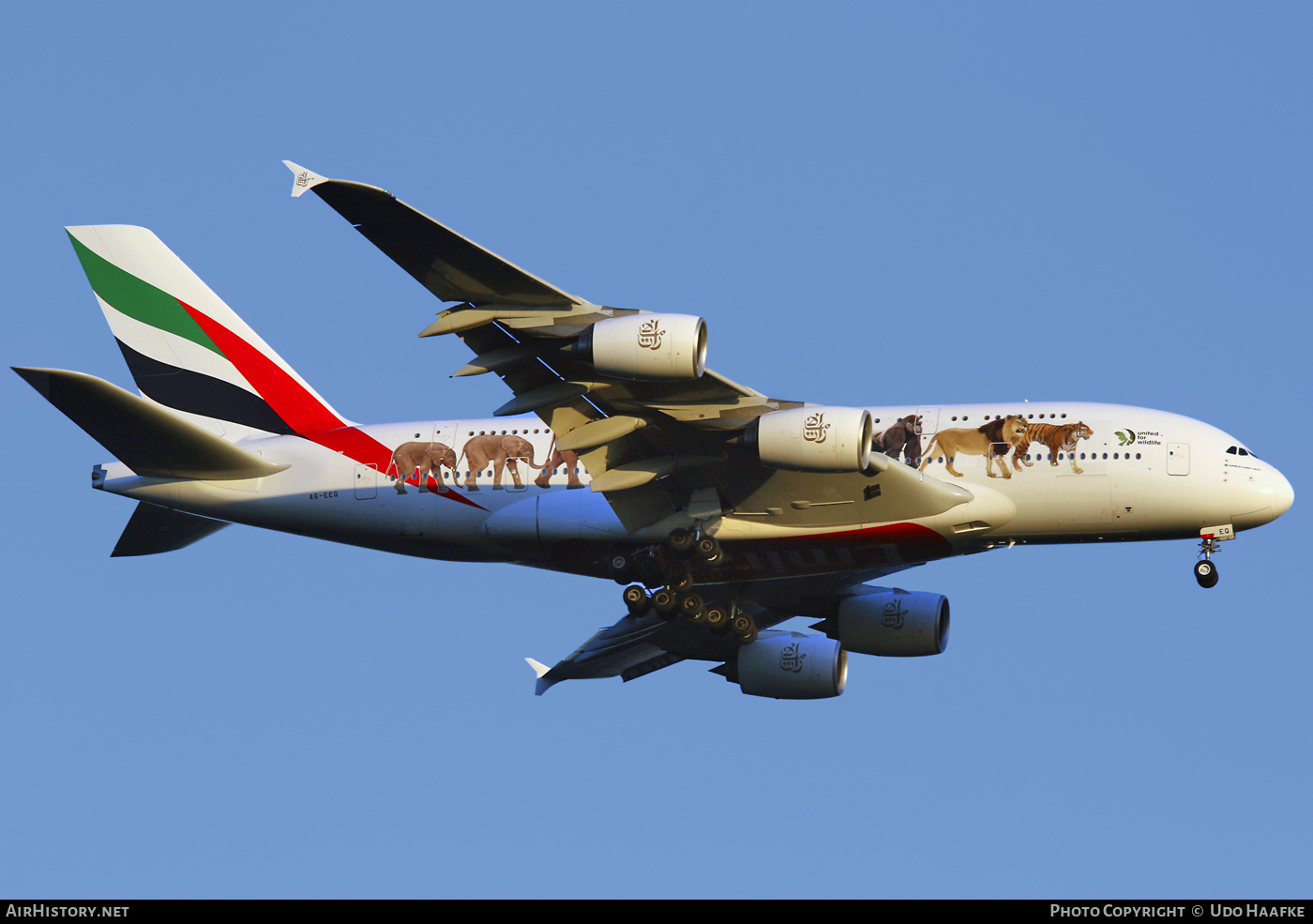 Aircraft Photo of A6-EEQ | Airbus A380-861 | Emirates | AirHistory.net #409008