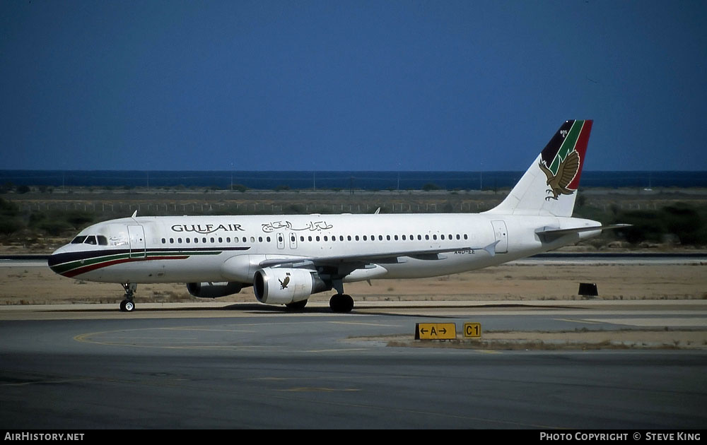 Aircraft Photo of A4O-EE | Airbus A320-212 | Gulf Air | AirHistory.net #409012