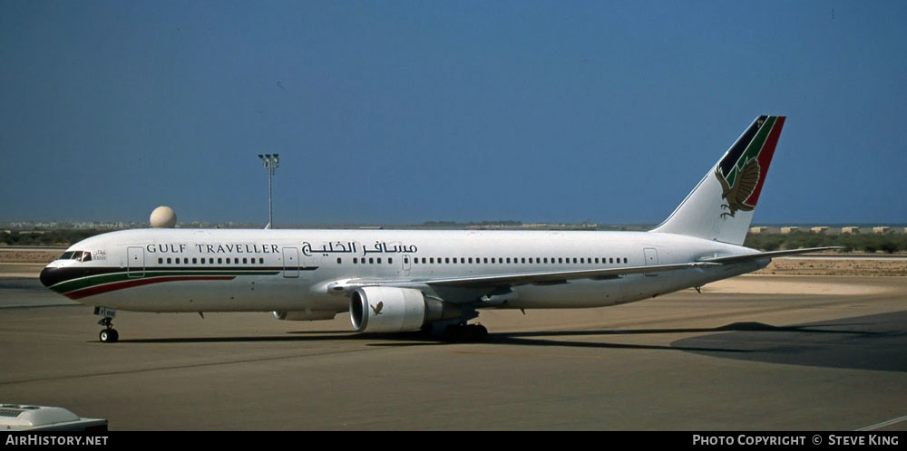 Aircraft Photo of A4O-GV | Boeing 767-3P6/ER | Gulf Traveller | AirHistory.net #409019