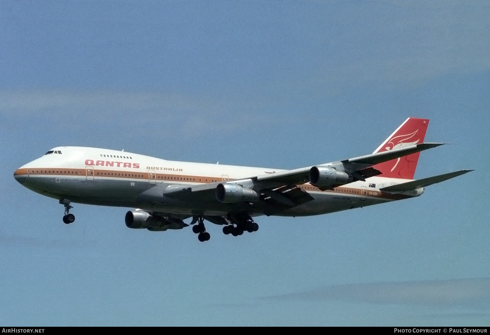 Aircraft Photo of VH-EBK | Boeing 747-238B | Qantas | AirHistory.net #409029