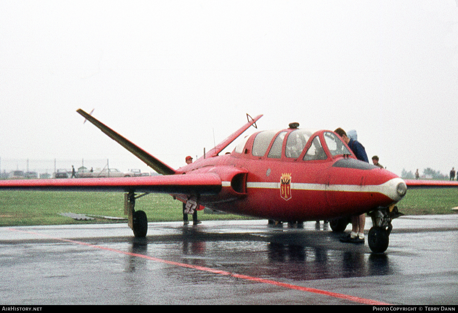 Aircraft Photo of MT11 | Fouga CM-170R Magister | Belgium - Air Force | AirHistory.net #409052