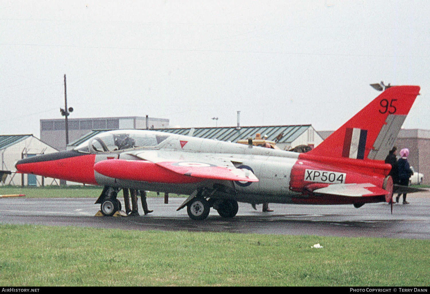 Aircraft Photo of XP504 | Folland Fo.144 Gnat T.1 | UK - Air Force | AirHistory.net #409053