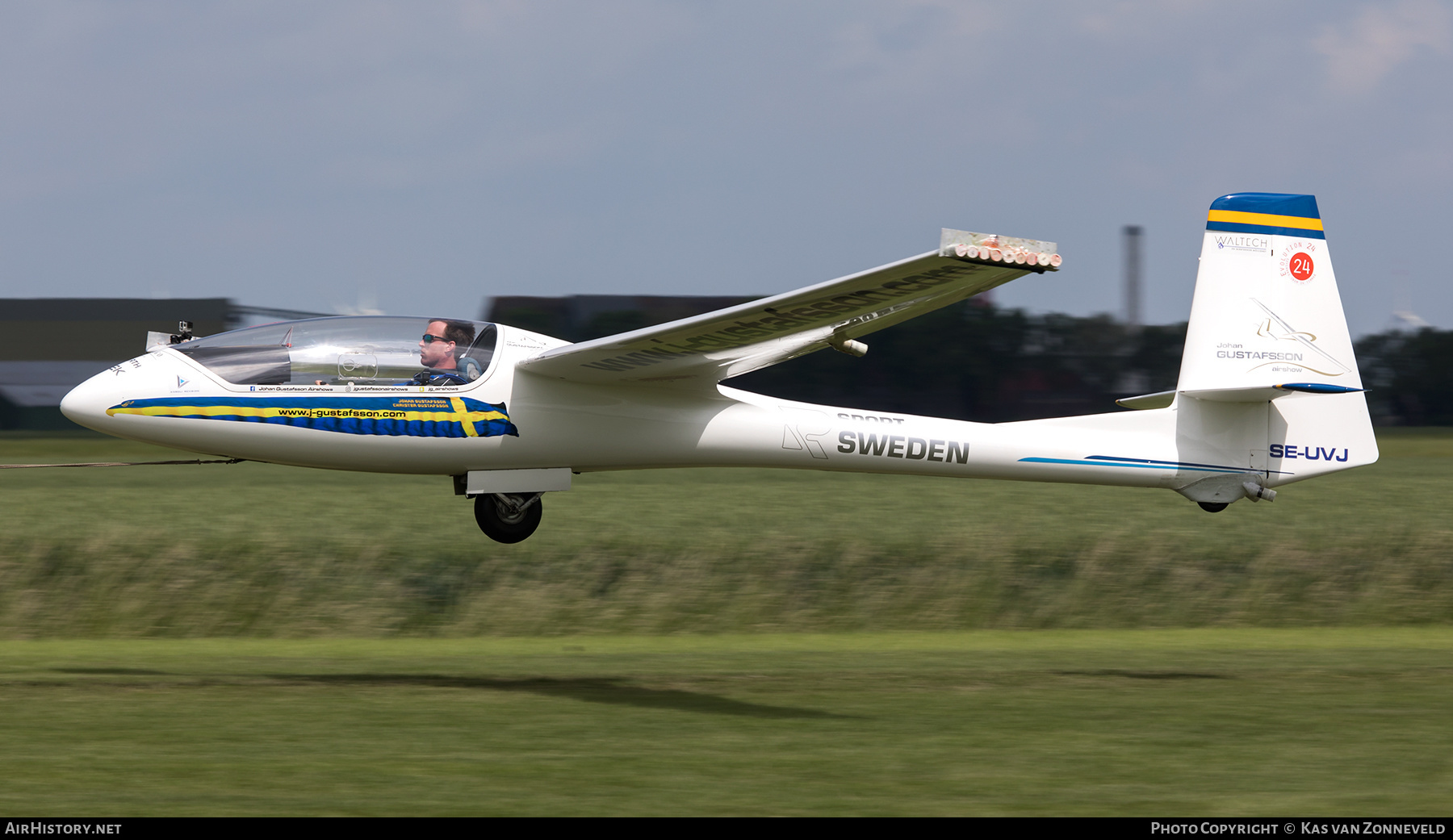 Aircraft Photo of SE-UVJ | Allstar SZD-59-1 Acro | Johan Gustafsson Airshows | AirHistory.net #409065