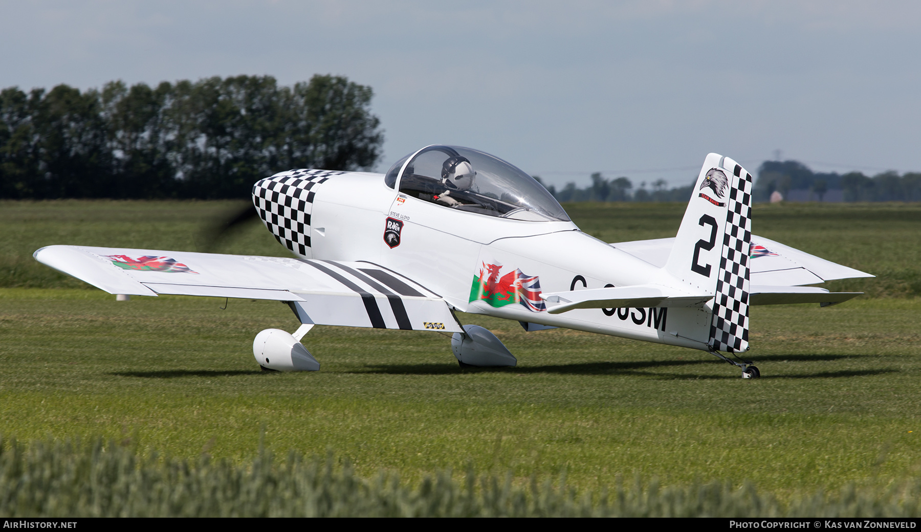 Aircraft Photo of G-CJSM | Van's RV-8 | Team Raven | AirHistory.net #409076